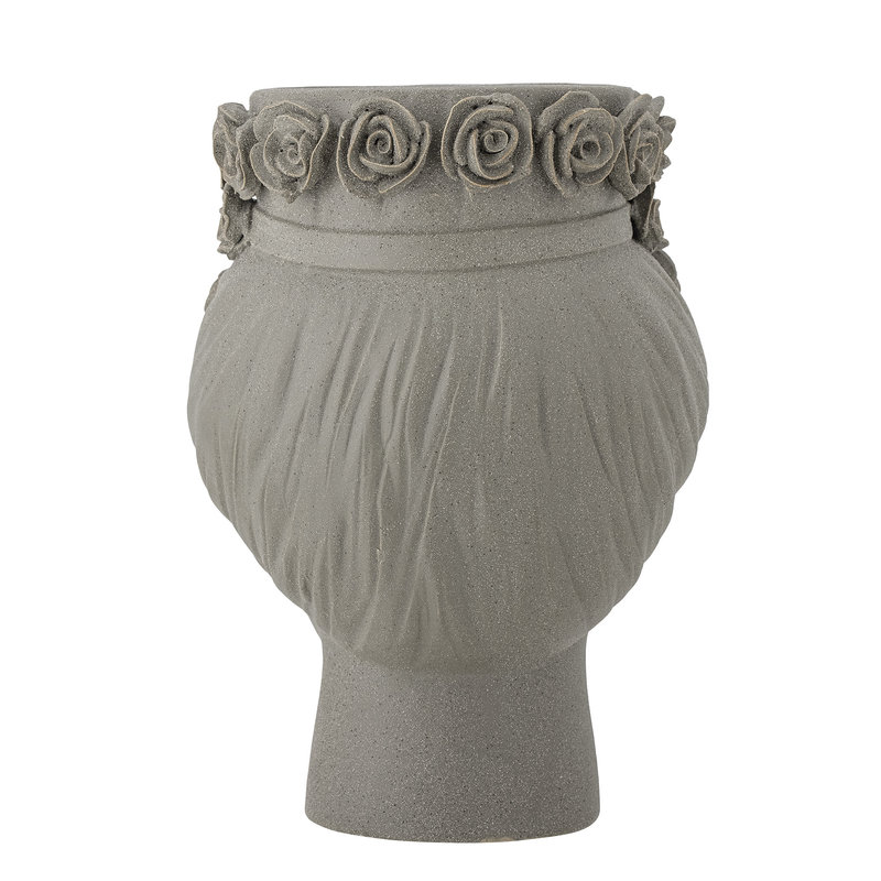 Bloomingville-collectie Akira Vase, Grey, Stoneware