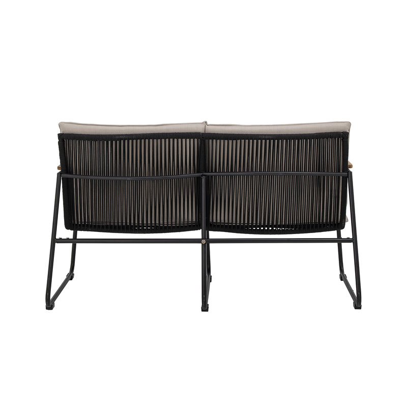 Bloomingville-collectie Hampton Sofa, Black, Metal