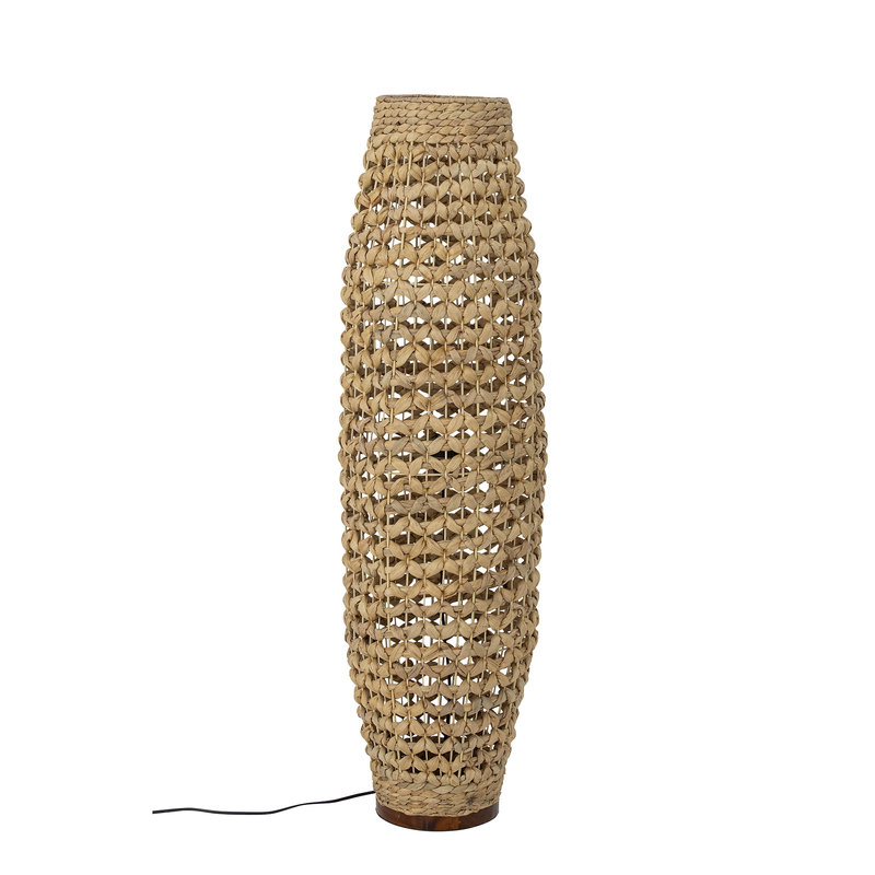 Bloomingville-collectie Geweven vloerlamp Izolde naturel 110 cm