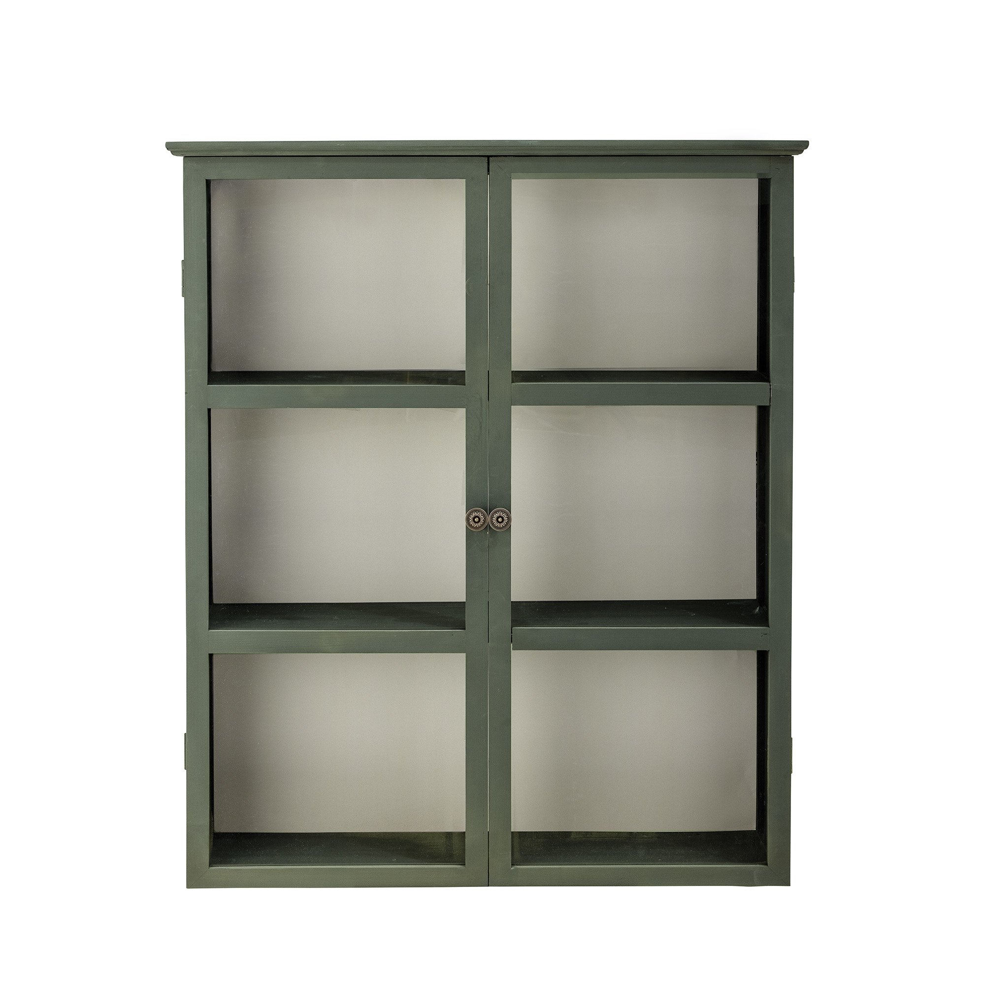 Nuchter instant verdrievoudigen Bloomingville Wand vitrinekast Tone groen 85x100 cm - Deens