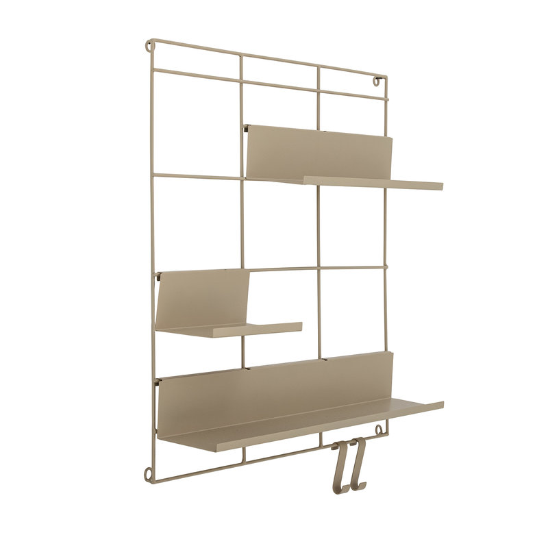 Bloomingville-collectie Osca Shelf, Nature, Metal