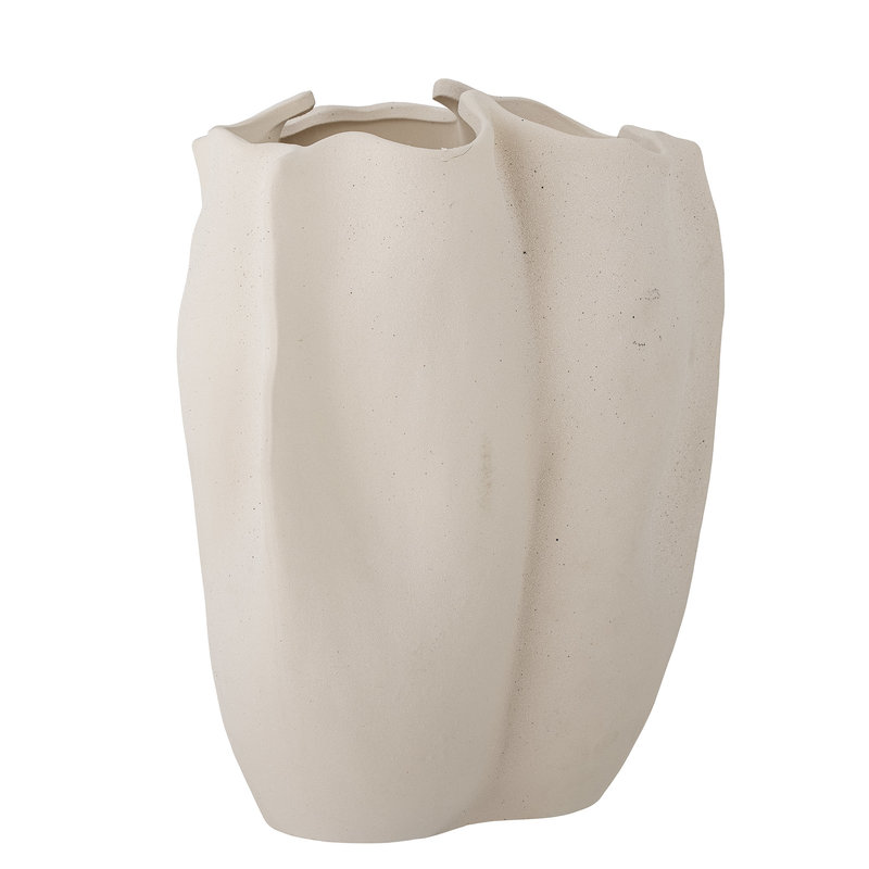 Bloomingville-collectie Elira Vase, Nature, Stoneware
