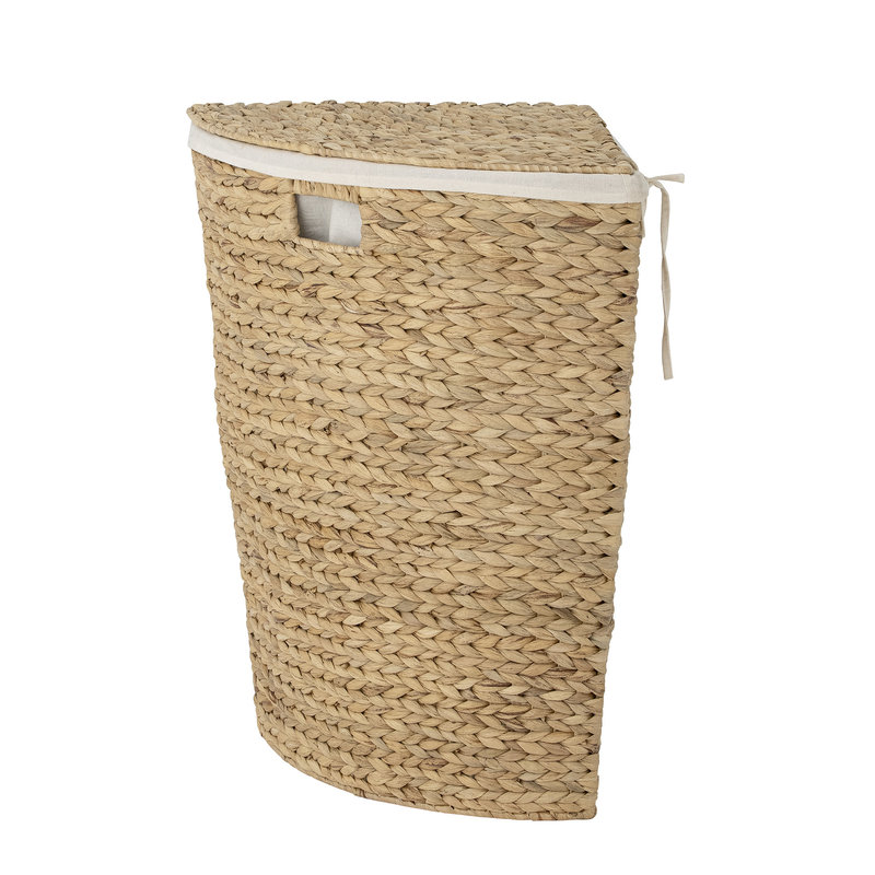 Bloomingville-collectie Soya Laundry Basket, Nature, Water Hyacinth