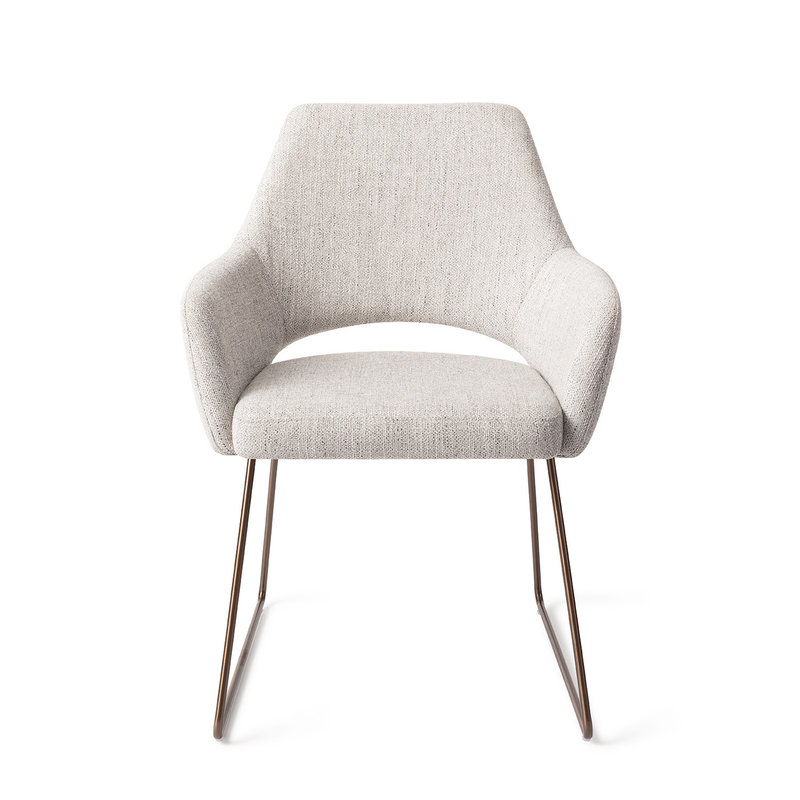 Jesper Home-collectie Yanai Eetkamerstoel - Pigeon, Slide Rose