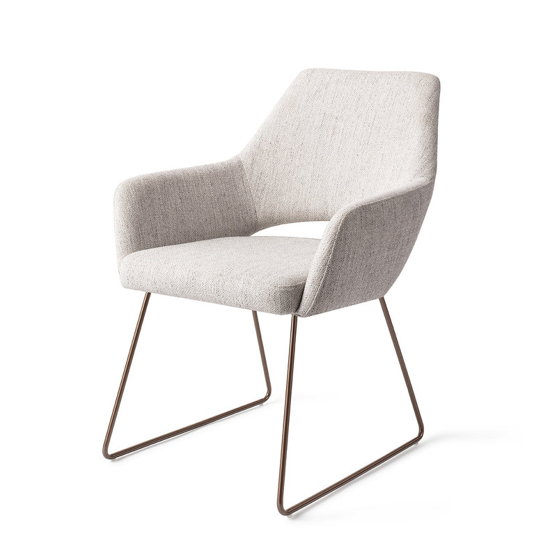Jesper Home-collectie Yanai Eetkamerstoel - Pigeon, Slide Rose