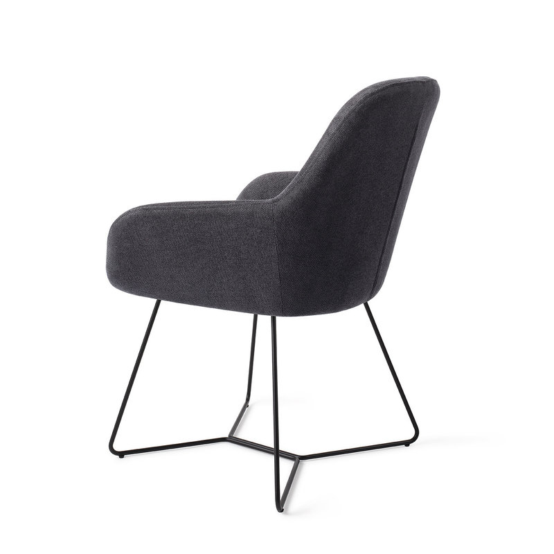 Jesper Home Kushi Eetkamerstoel - Black-Out, Beehive Black