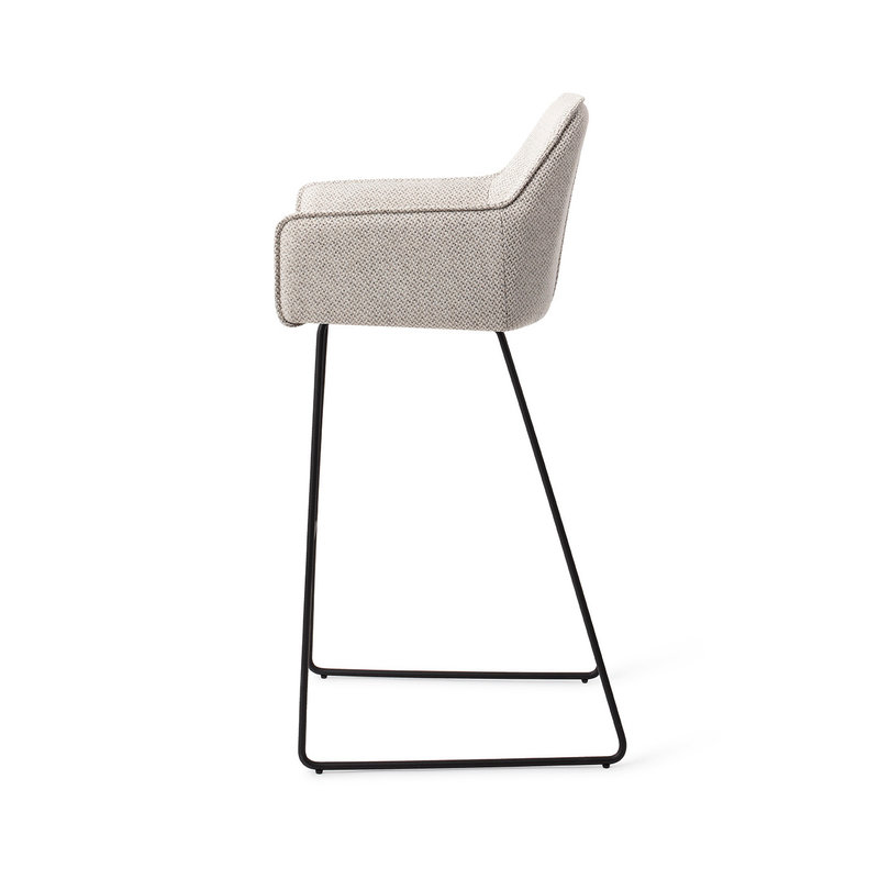 Jesper Home-collectie Hofu Barkruk - Checkers Charm Slide Black (H)