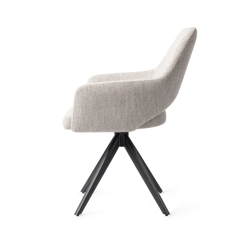 Jesper Home-collectie Yanai Eetkamerstoel - Pigeon, Turn Black