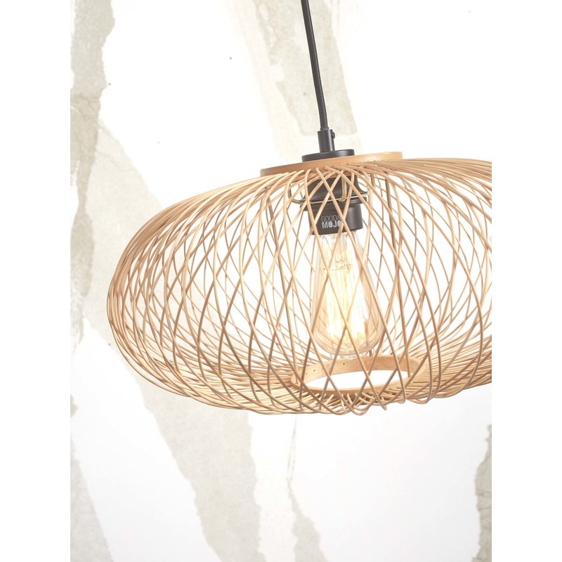 Good&Mojo-collectie Hanglamp Cango bamboe naturel S