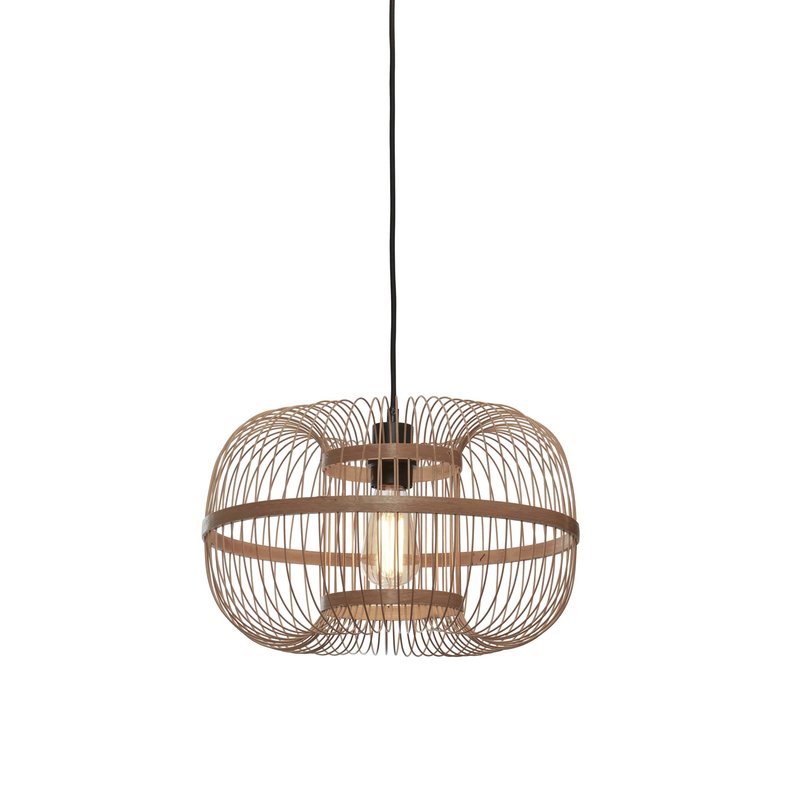 Good&Mojo-collectie Hanglamp Hokkaido bamboe naturel S
