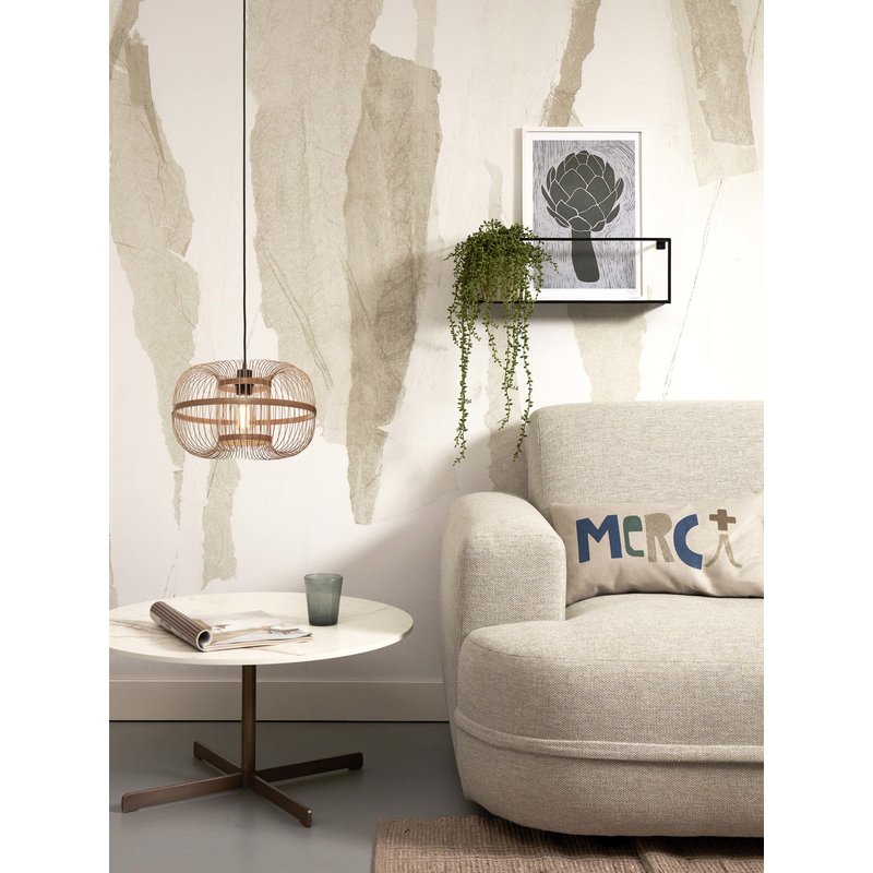 Good&Mojo-collectie Hanglamp Hokkaido bamboe naturel S