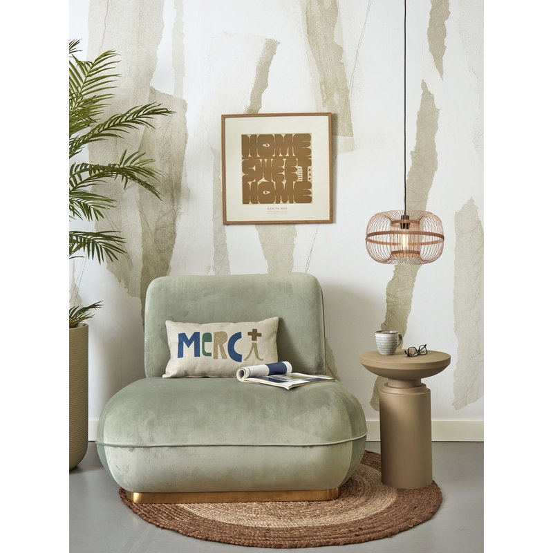 Good&Mojo-collectie Hanging lamp Hokkaido S bamboo h.25x38cm. natural