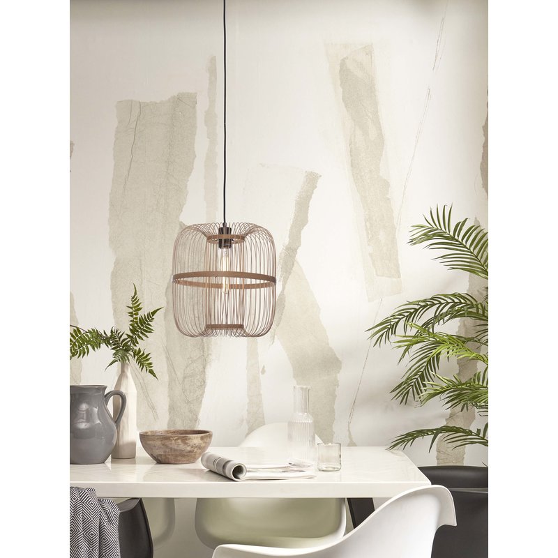 Good&Mojo-collectie Hanglamp Hokkaido bamboe naturel L