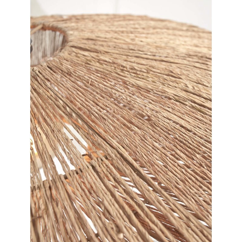 Good&Mojo-collectie Vloerlamp Iguazu naturel bamboe en jute naturel L