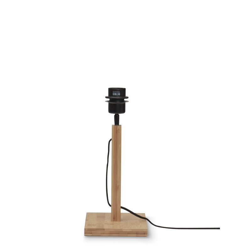 Good&Mojo-collectie Tafellamp Iguazu recht bamboe en jute naturel/naturel