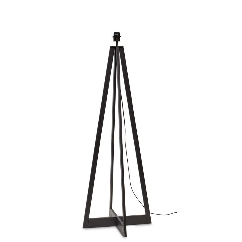 Good&Mojo-collectie Floor lamp Java 4-legs bamboo bl. h.145cm/shade dia.50xh.22cm. bl.