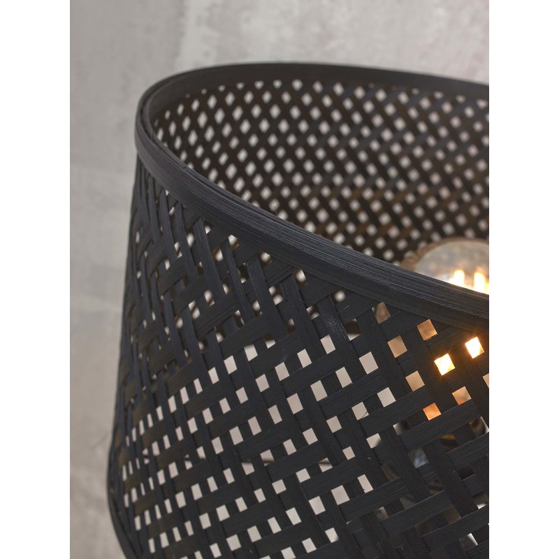 Good&Mojo-collectie Floor lamp Java 5-legs bamboo bl. h.146cm/shade dia.50xh.22cm. bl.