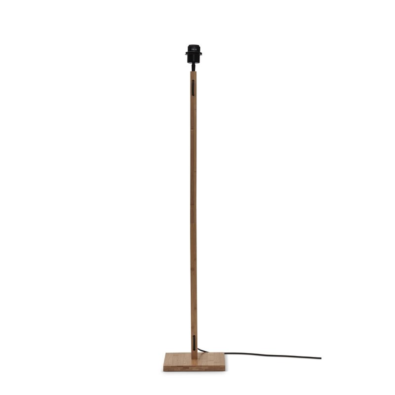 Good&Mojo-collectie Floor lamp Java straight bamboo nat. h.128cm/shade dia.32xh.18cm. nat.