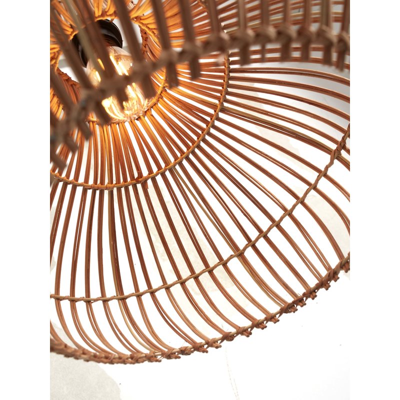 Good&Mojo-collectie Hanglamp Kalahari rotan naturel L