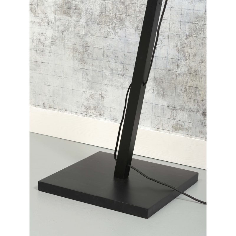 Good&Mojo-collectie Floor lamp Merapi S bamboo bl. h.150cm/shade diamond 30x30cm. bl.