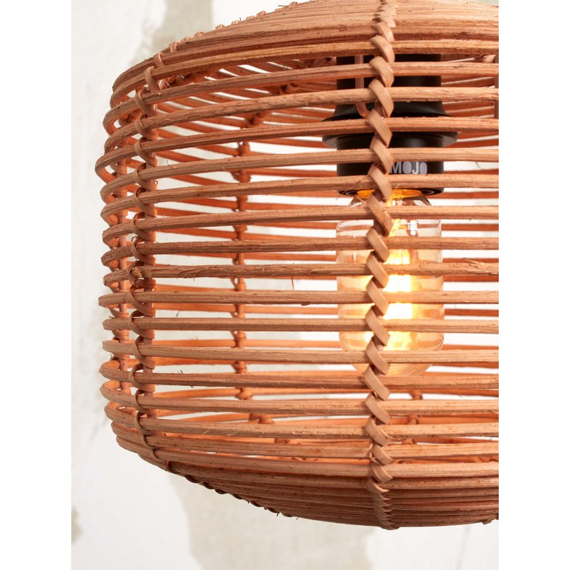 Good&Mojo-collectie Ceiling lamp Tanami rattan dia.25xh.20cm. natural