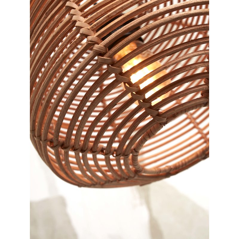 Good&Mojo-collectie Ceiling lamp Tanami rattan dia.25xh.20cm. natural