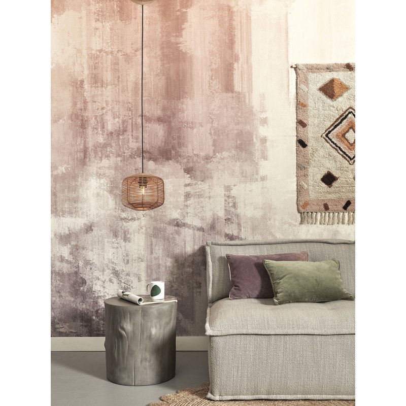 Good&Mojo-collectie Hanging lamp Tanami rattan dia.25xh.20cm. natural