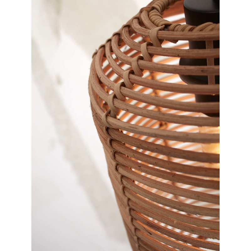 Good&Mojo-collectie Hanging lamp Tanami L rattan tube dia.18xh.35cm. natural