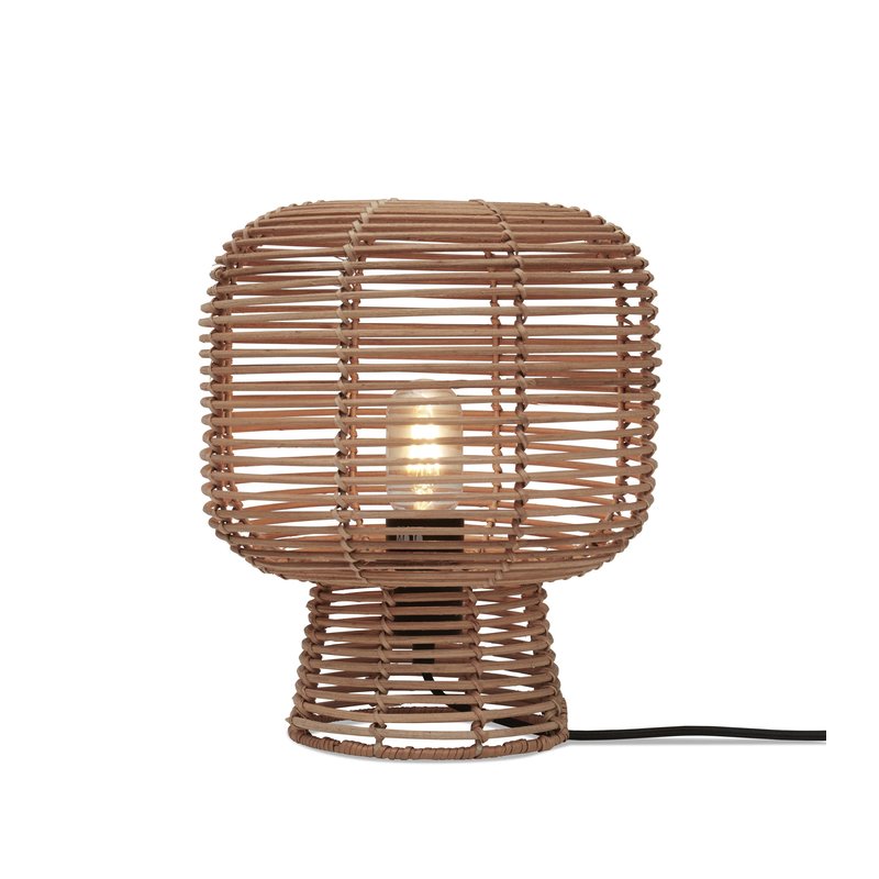 Good&Mojo-collectie Table lamp Tanami rattan h.30xdia.27cm. natural