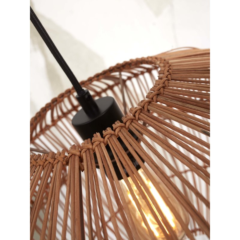 Good&Mojo-collectie Hanglamp Zanzibar rotan rond naturel