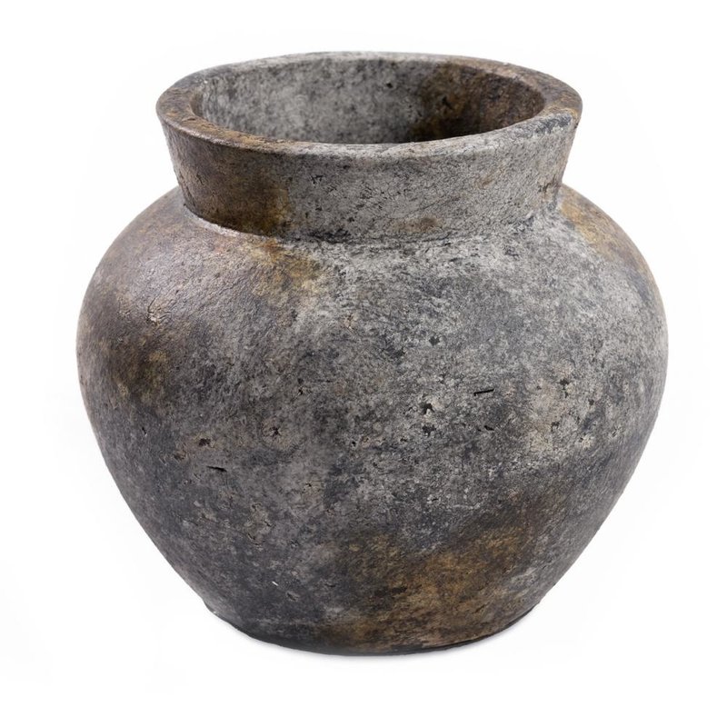 Bazar Bizar The Funky Vase - Antique Gray - M