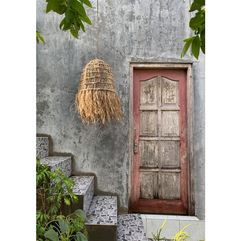 Bazar Bizar-collectie Casita Hanglamp - Naturel - L
