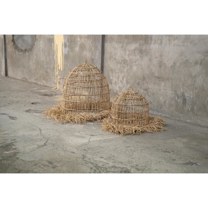 Bazar Bizar-collectie Casita Hanglamp - Naturel - L