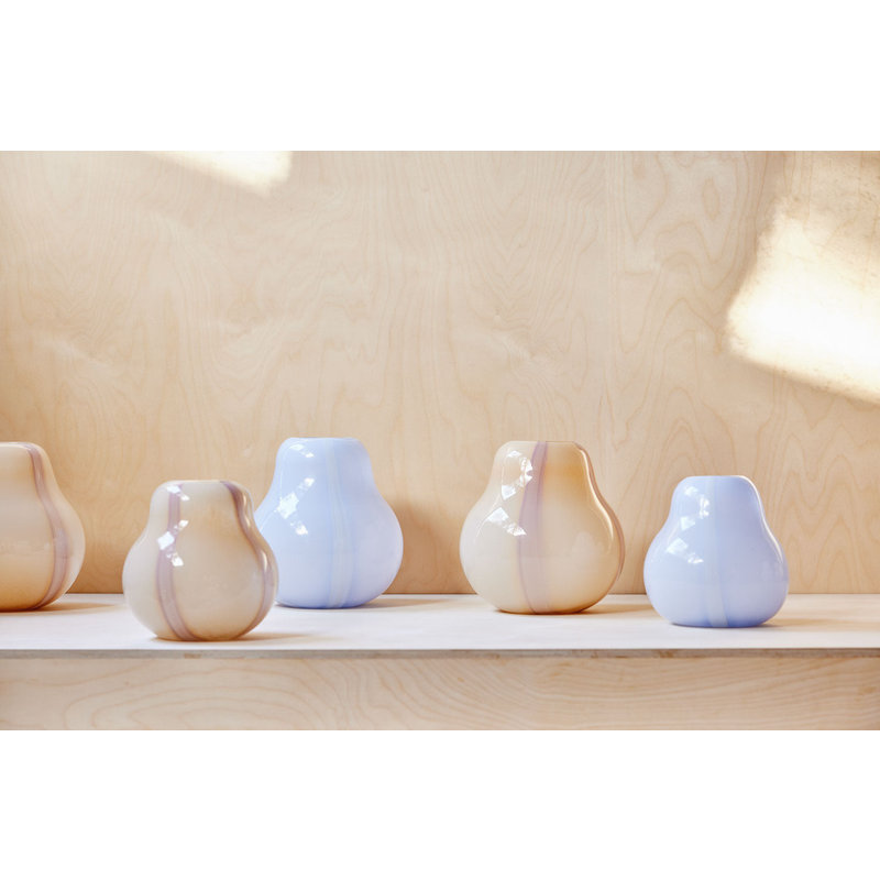 OYOY LIVING-collectie Vaas Kojo small - 20 cm hoog poederroze