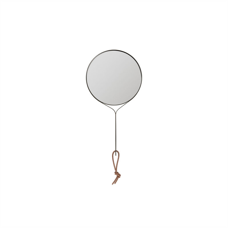 OYOY LIVING Handspiegel Mira browned brass