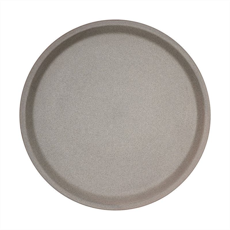 OYOY LIVING Dinerbord Yuka stone - set van 2