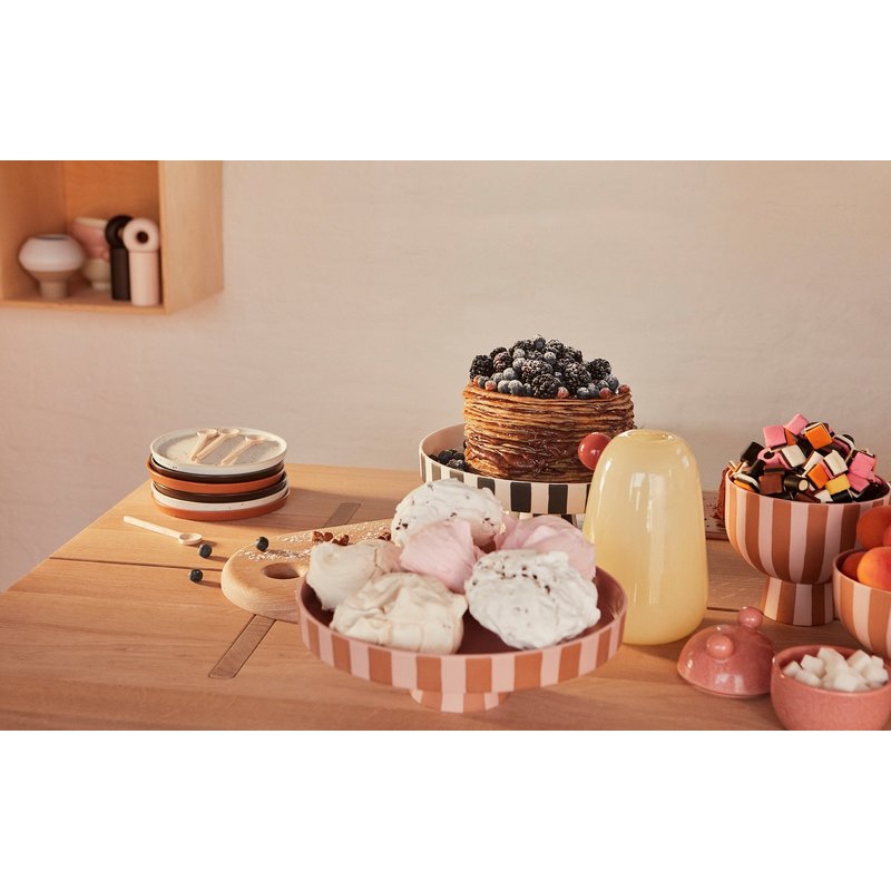 OYOY LIVING-collectie Toppu kom caramel -roze