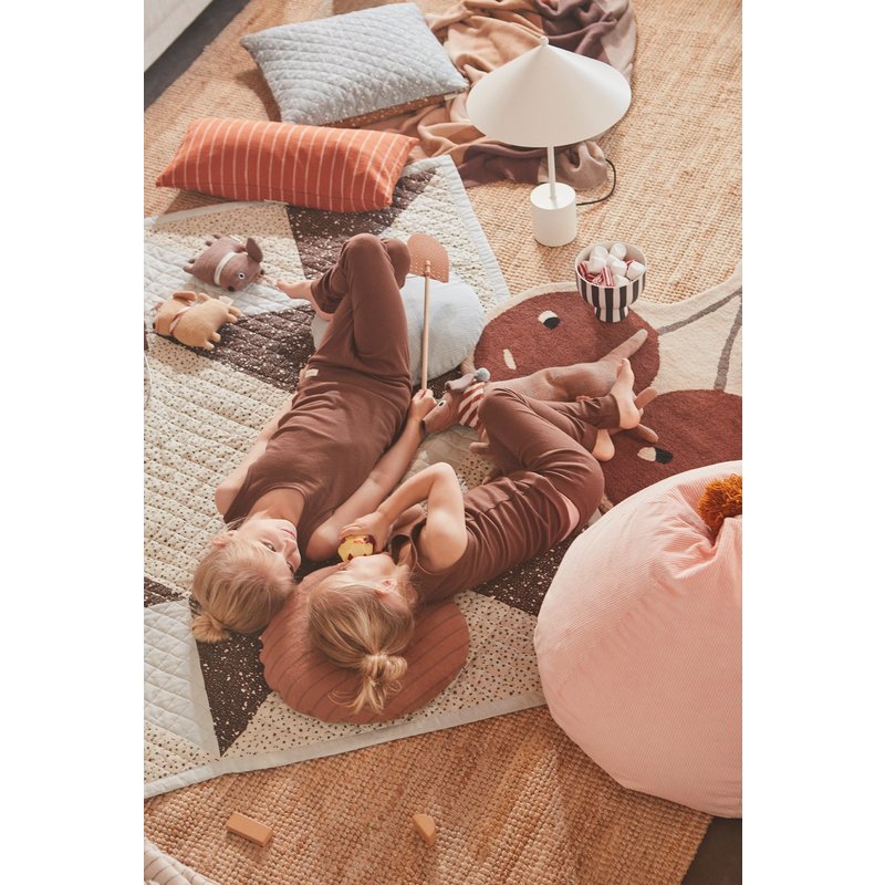 OYOY LIVING-collectie Toppu kom caramel -roze