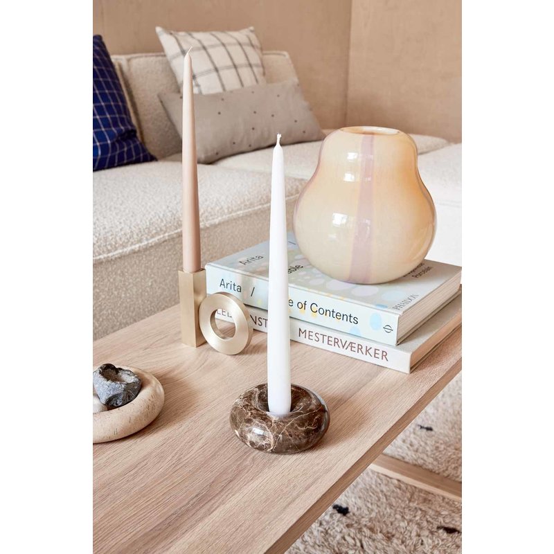 OYOY LIVING-collectie Vaas Kojo poederroze large 25cm hoog