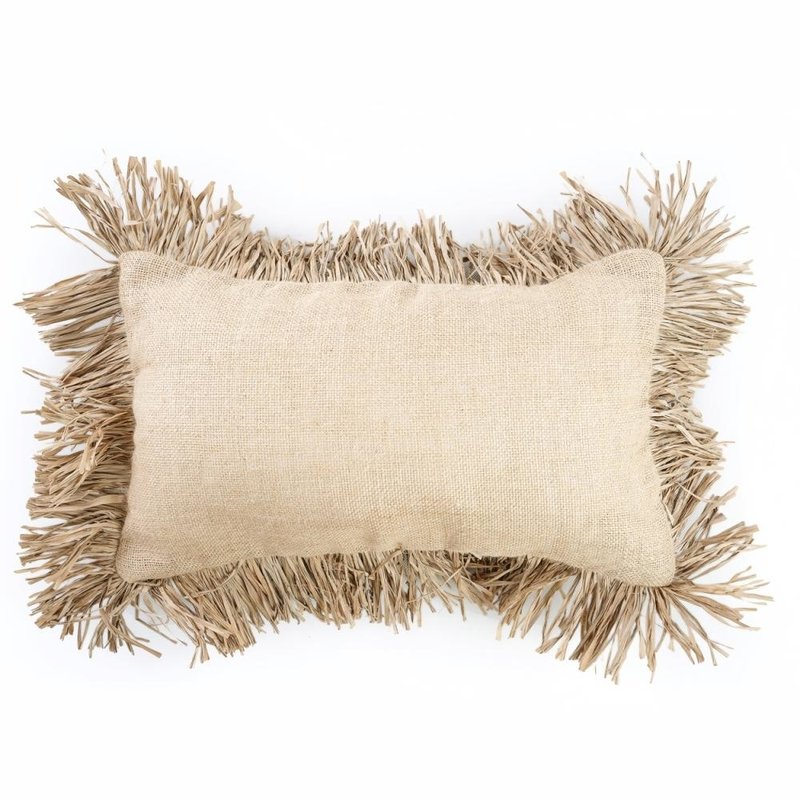 Bazar Bizar Jute Bonita Kussenhoes - Naturel - 30x50