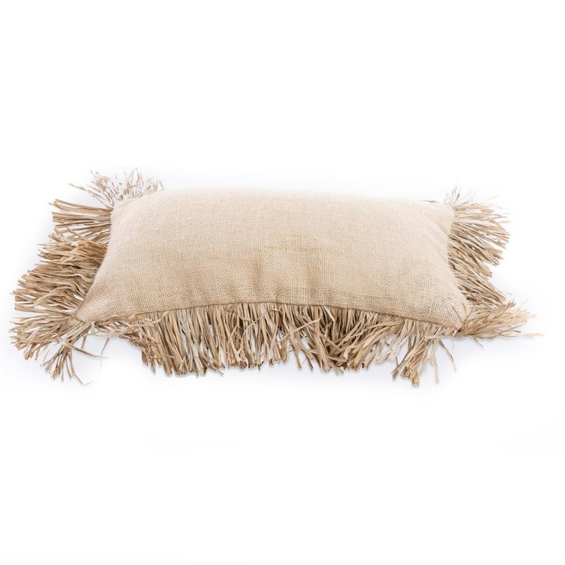 Bazar Bizar Jute Bonita Kussenhoes - Naturel - 30x50