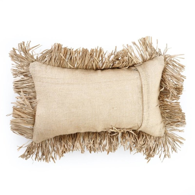 Bazar Bizar Jute Bonita Kussenhoes - Naturel - 30x50