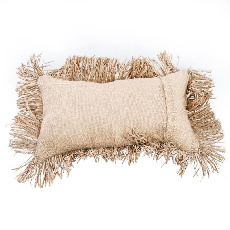 Bazar Bizar Jute Bonita Kussenhoes - Naturel - 30x50