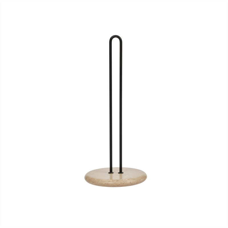 OYOY LIVING Savi Marble Paper Towel Holder