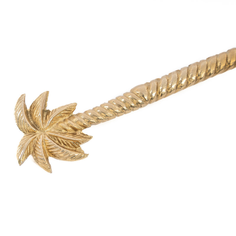 Bazar Bizar The Palm Tree Salad Spoon - Gold