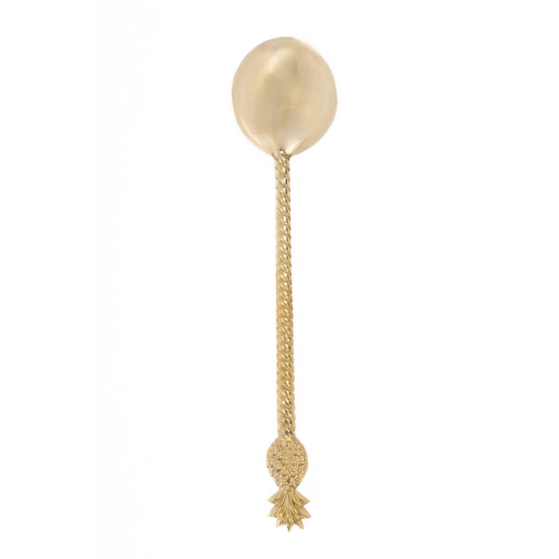 Bazar Bizar-collectie Ananas SalaLepel - Goud