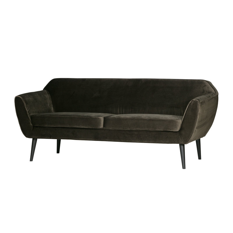 WOOOD-collectie Rocco Sofa 187 Cm Velvet Warm Green
