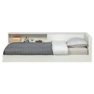 WOOOD Connect Corner Bed White