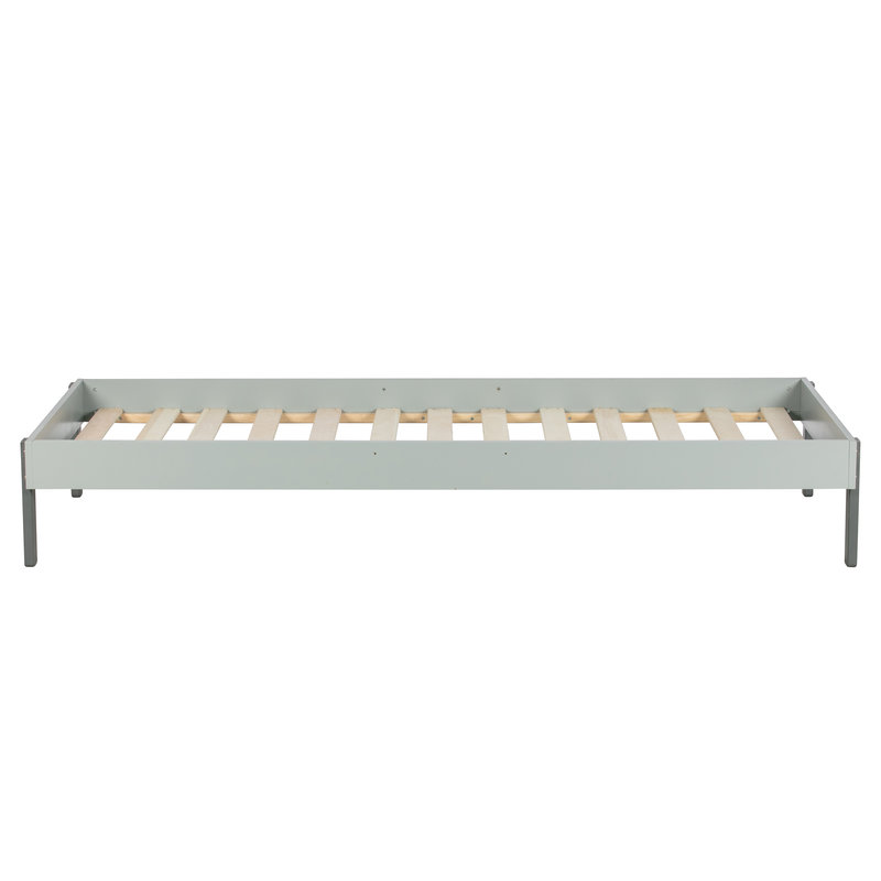 WOOOD-collectie Tipi Bed Concrete Grey 90x200 Incl Slats