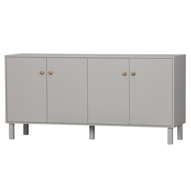 WOOOD-collectie Madu Sideboard Pine Deep Cloud Grey